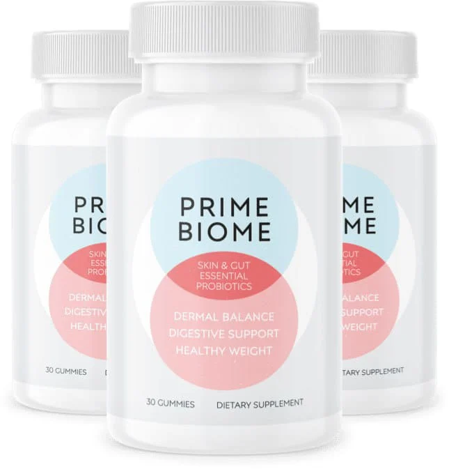 PrimeBiome 3 Bottles
